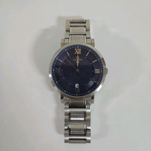 로이드 메탈 방수 손목 시계 실버 40MM