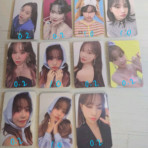 조유리 포카 양도(글래씨, 러브쉿, 러버블)