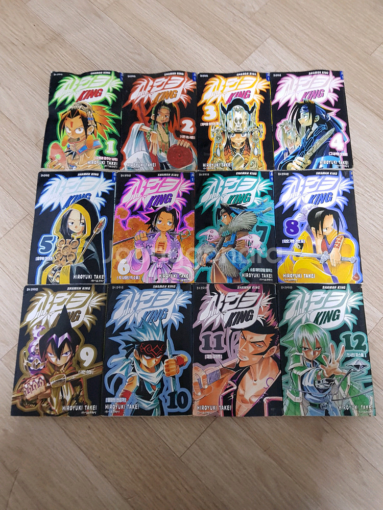 중고 만화책 샤먼킹 32완 팝니다--1