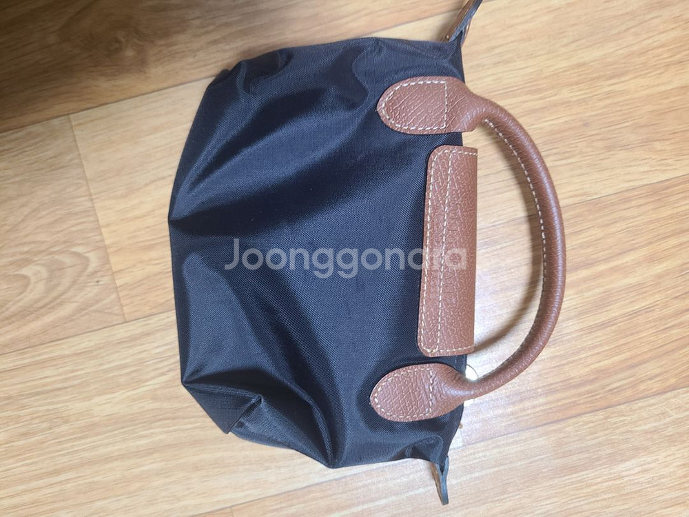 롱샴 르 플리아쥬 오리지널 핸들 파우치 핸드백 토트백--3