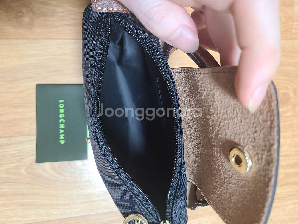 롱샴 르 플리아쥬 오리지널 핸들 파우치 핸드백 토트백--4