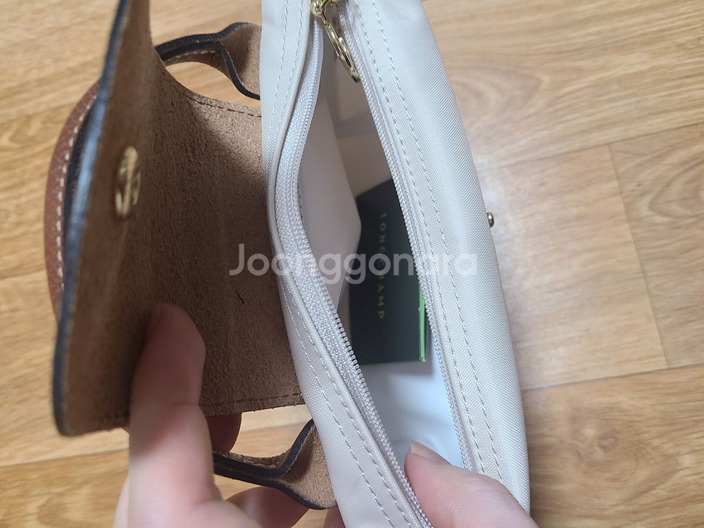 롱샴 르 플리아쥬 오리지널 핸들 파우치 핸드백 토트백--7