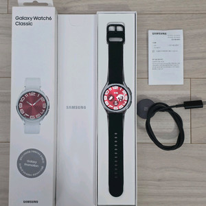 갤럭시워치6 클래식 SM-R950 43mm 블루투스 실