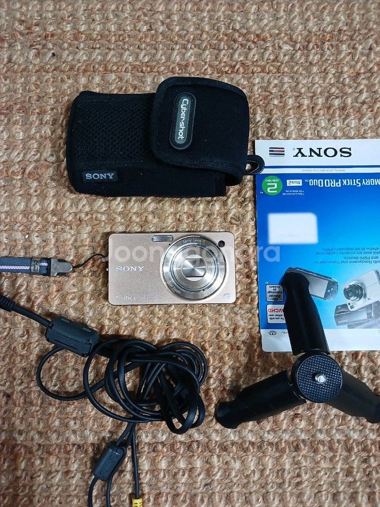 SONY DSC - W1 골드컬러 디지털카메라--5