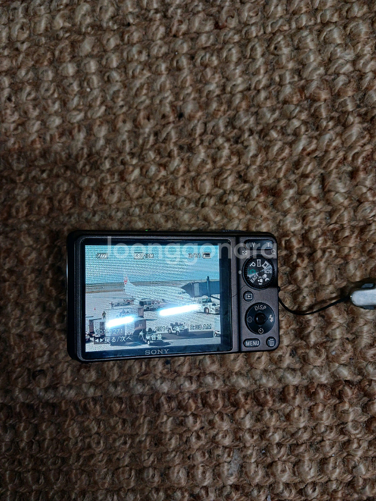 SONY DSC - W1 골드컬러 디지털카메라--1