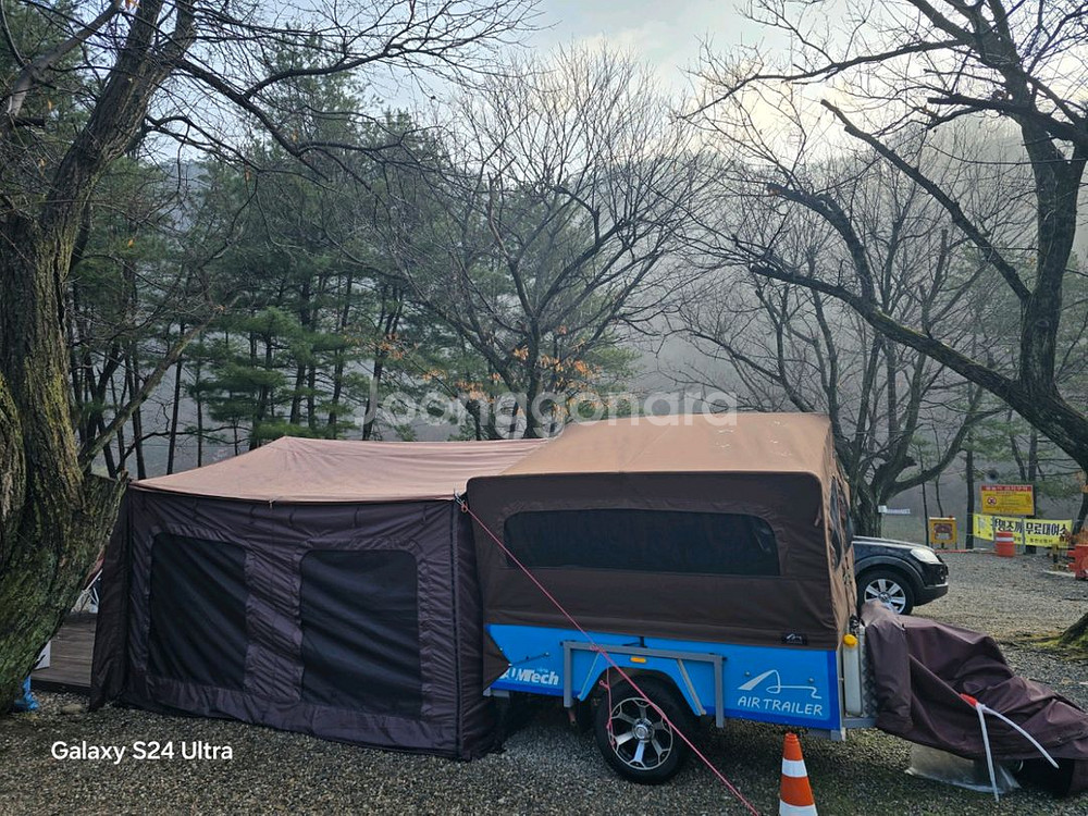 다음기술 에어트레일러(타프 +사이드타프+무시동히터)--0