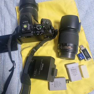 니콘 d5600 기본셋과 망원렌즈