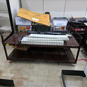 마트 철재 평대