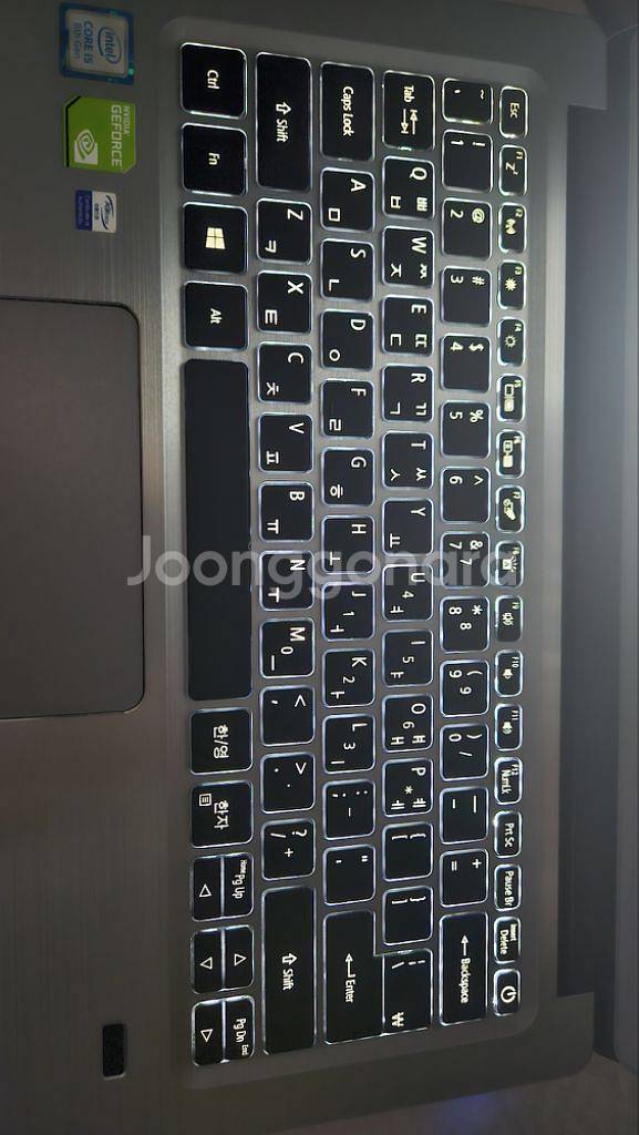 에이서 노트북 i5-8g-128g+512g-외장그래픽--6