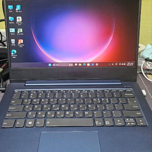 레노버 14인치노트북 i7-8g-256g 블루색상
