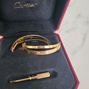 까르띠에 러브 다이아 2줄