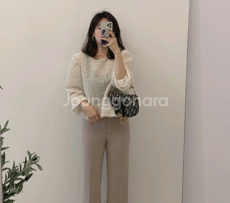 비비안루시 포푸리 블라우스 (미개봉 새제품)--2