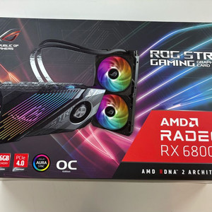 asus rog strix 라데온 rx6800xt 새상
