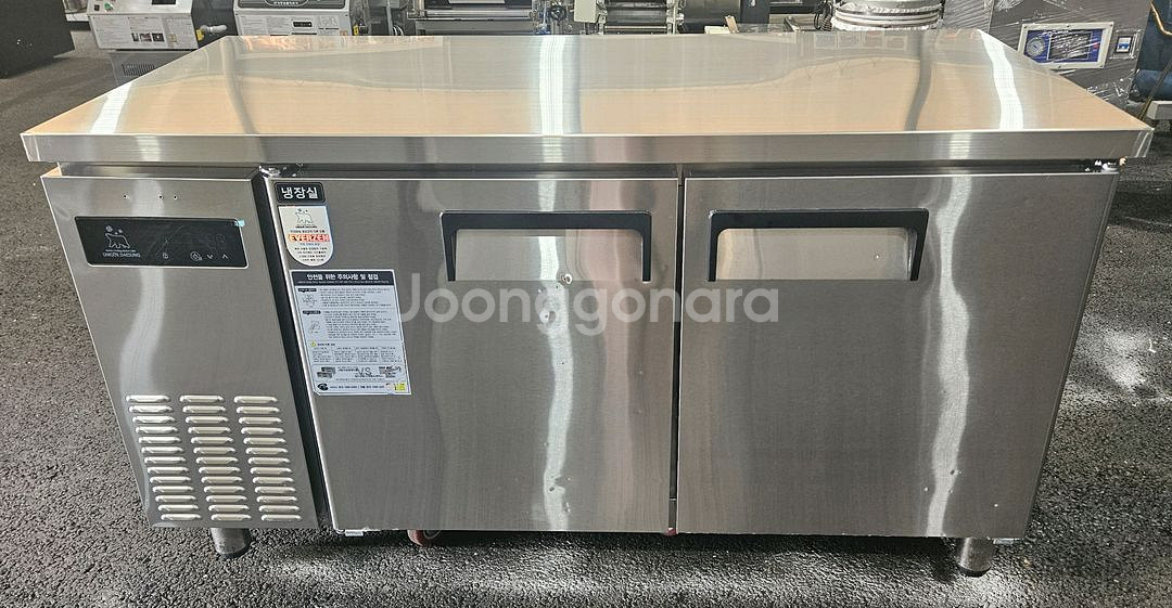 업소용 에버젠 1500 간냉식 테이블 냉장고--0