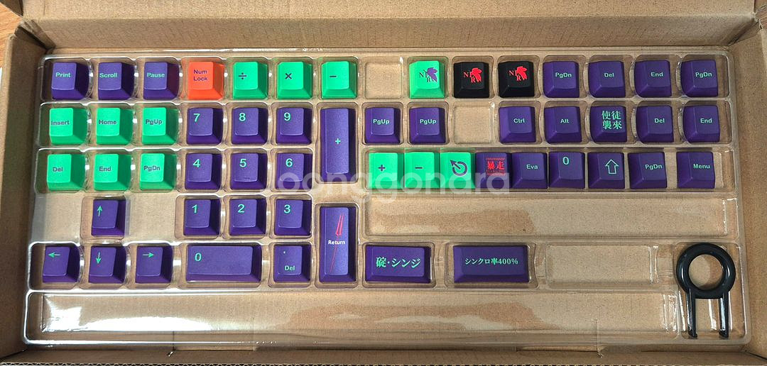 GMK 에반게리온 PBT 키캡--1