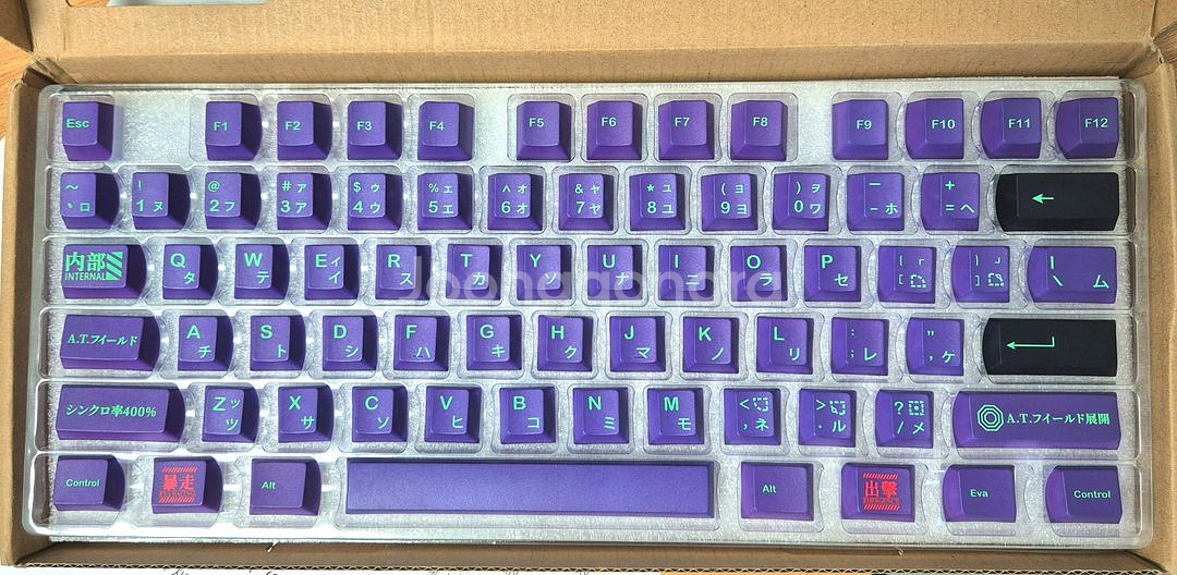 GMK 에반게리온 PBT 키캡--0