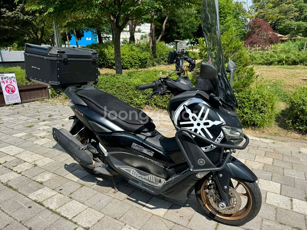 야마하 엔맥스125 22년 풀옵션 짧은키로수 판매합니다--0