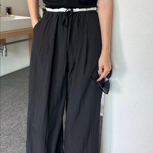 레이어드 배색팬츠(블랙,베이지 일괄)