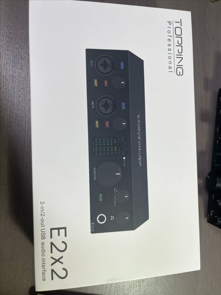 토핑 오디오인터페이스 E2X2--4
