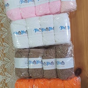 모모 MOMO 인형 소품 뜨개실