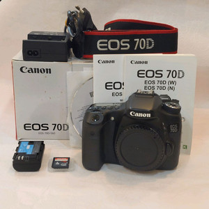 캐논 정품 EOS 70D 바디 wi-fi 기능