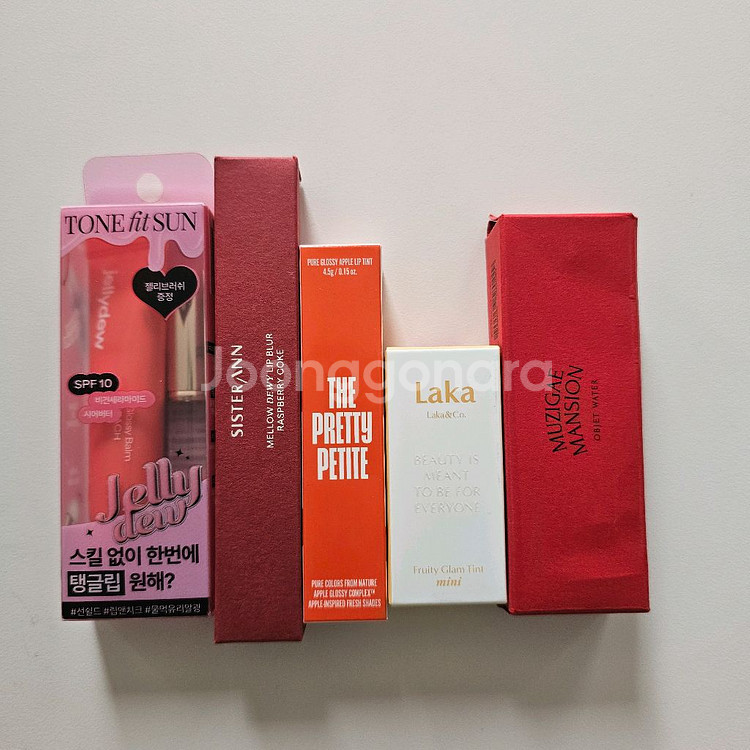 틴트, 립밤 (톤핏선, 씨스터앤, 라카, 무지개맨션)--0