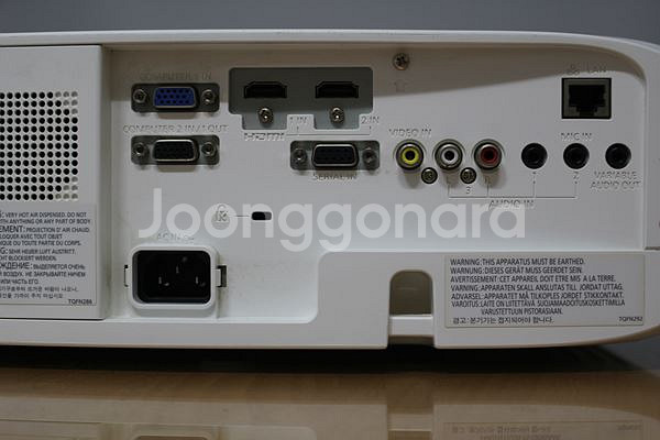 파나소닉 PT-VX600 5500안시 중고빔프로젝터--4
