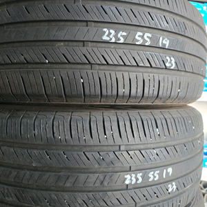 235 55 19 중고타이어 2개