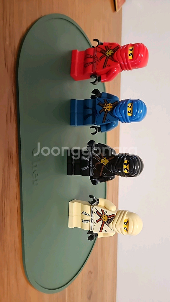 레고 닌자고 초기 도복 볼펜 4종 세트--1