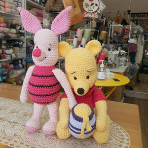 곰돌이푸 피글렛 Handmade 손뜨개 인형