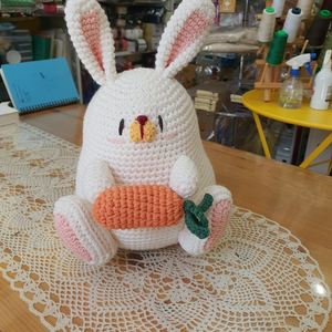당근 토끼 Handmade 뜨개 인형1