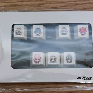 블루아카이브 후모코레 콜라보 키캡세트