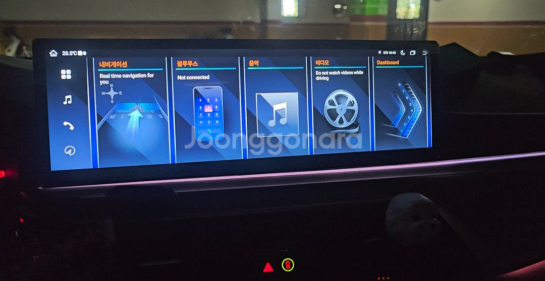 BMW코딩네비카플레이안드로이드올인원신형튜닝 14년무사고--4