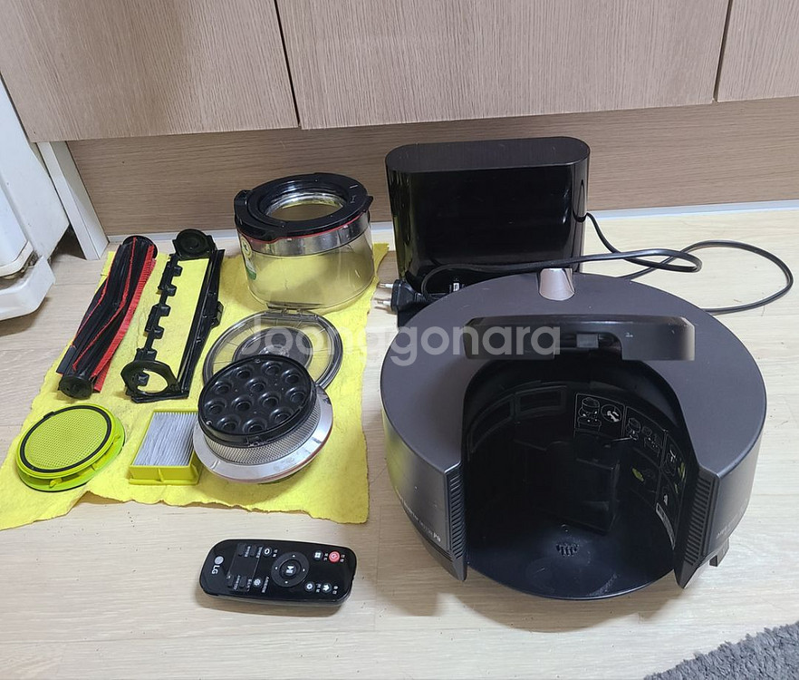 LG 코드제로 R9 로봇청소기 R958DA (세척완료)--0