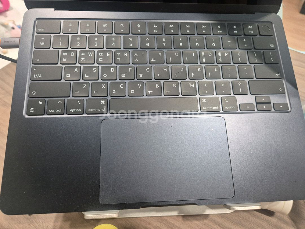 맥북에어 13인치 24gb 512gb 미드나이트 s급--1