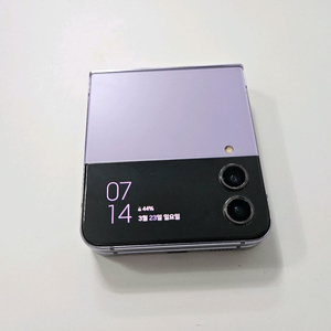 z플립4 퍼플 256G kt 24년식 S급