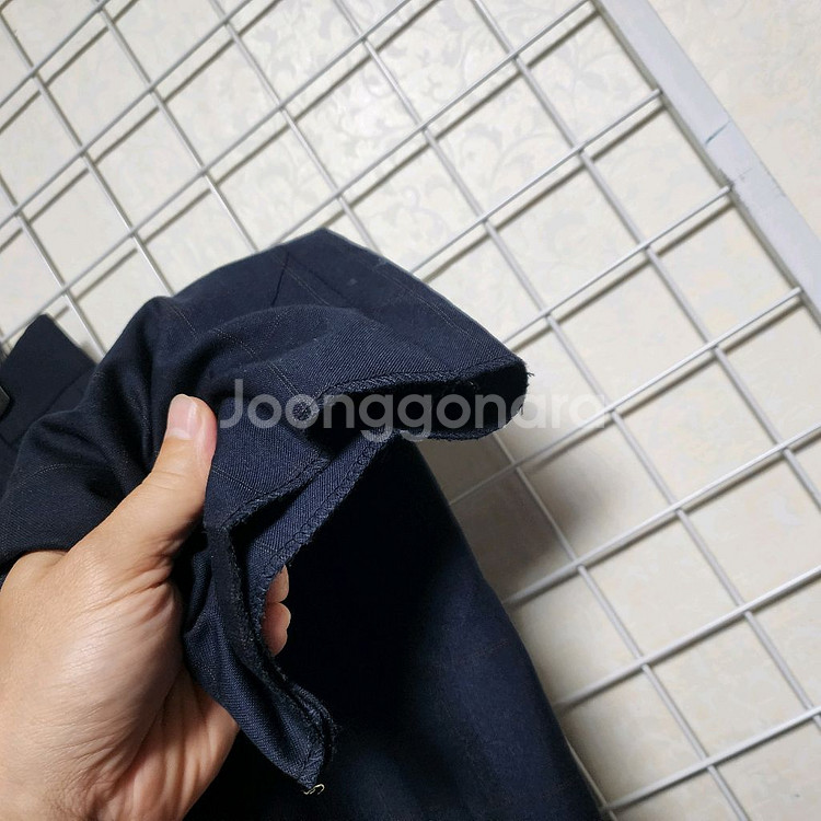 (새상품)지오지아체크정장바지(남31)--3