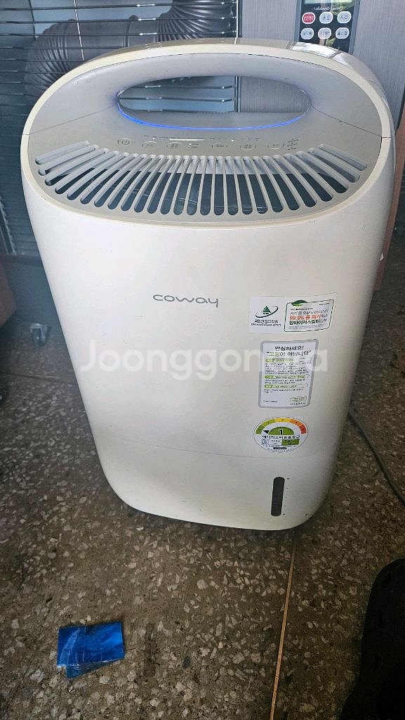 코웨이 공기청정 제습기 결로방지예방 물잘빨립니다--1