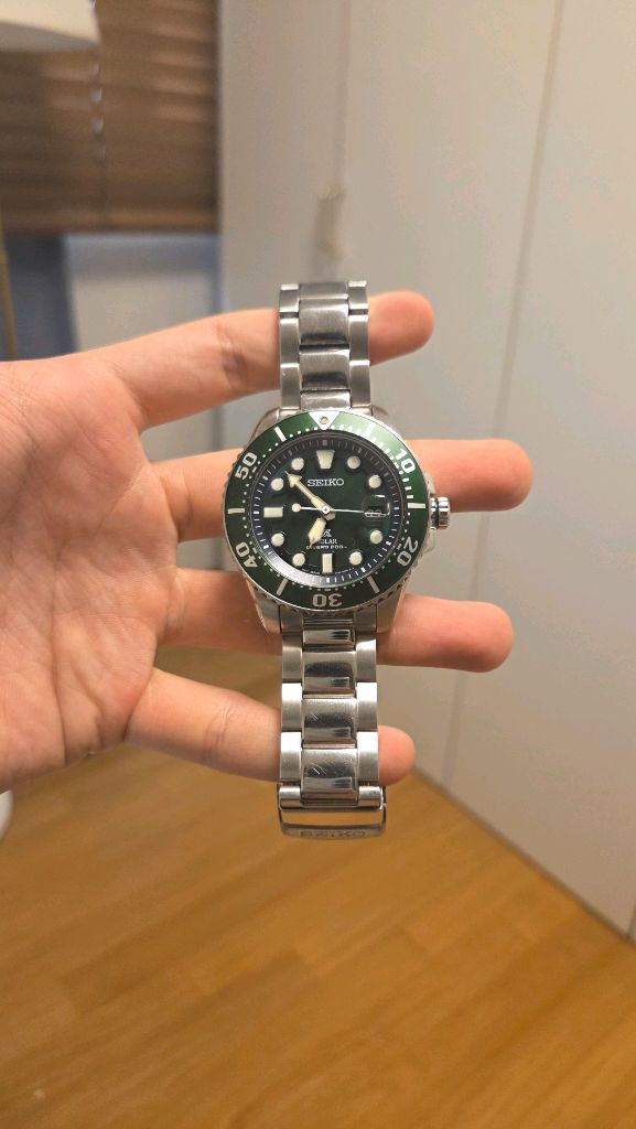 세이코 솔라 그린 다이버시계 sne579p1 마지막할인 이미지