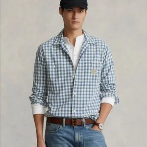 폴로 컨트리 깅엄체크셔츠