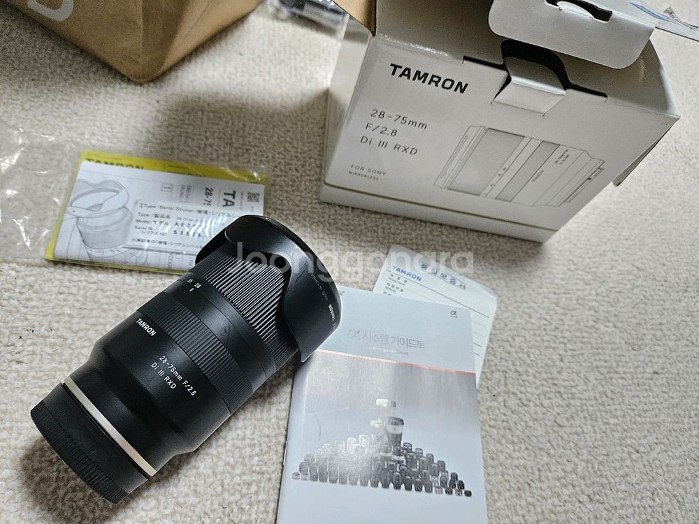 탐론28-75 f2.8 판매합니다--3