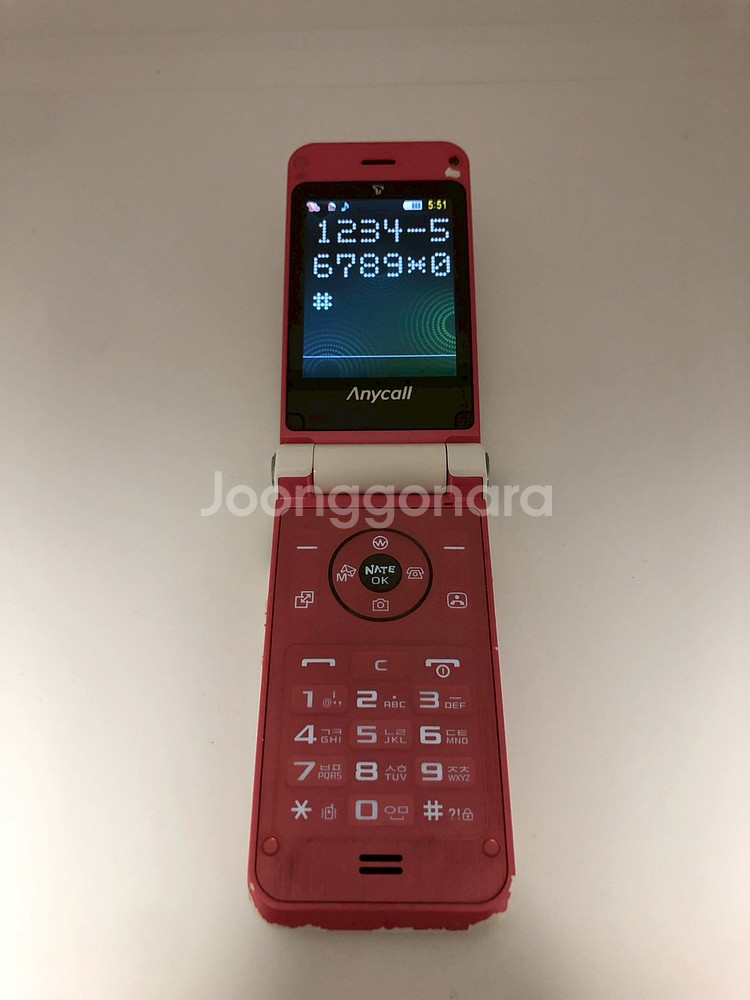 애니콜 매직홀폰(SPH-W8300) 폴더폰 판매--2
