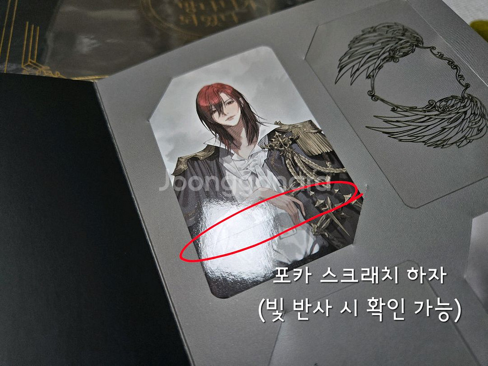 백망되 텀블벅 B세트, 리디굿즈, 웹페 포카 일괄--3