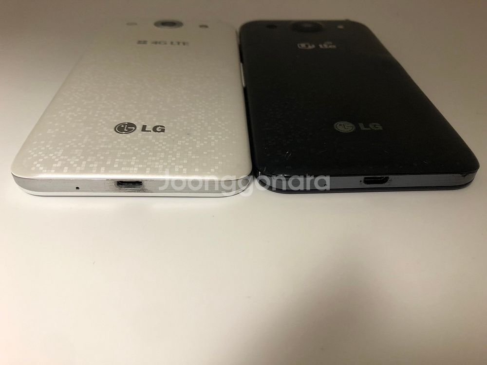 LG G프로 블랙과 화이트 2대 일괄 부품용 판매--2