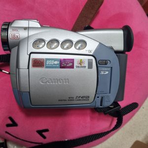 캐논 ntsc zr45 디지털 캠코더 레트로 카메라