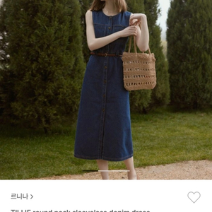 르니나 데님 원피스 M