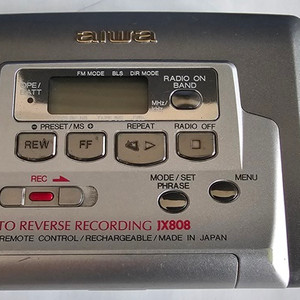 AIWA HS-JX808 워크맨 작동품