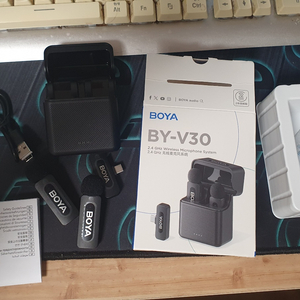 보야 boya by-v20 2.0 충전케이스+보관백포함