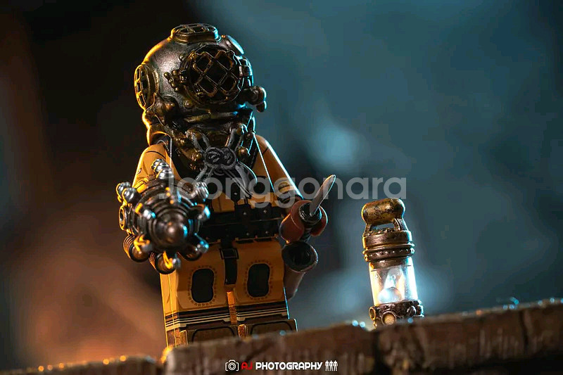 커스텀레고[RichBrick] 다크 크라운 다이버--0