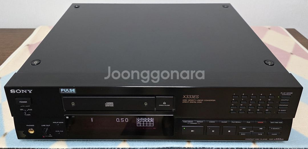 소니 CD 플래이어 CDP-x333ES--0